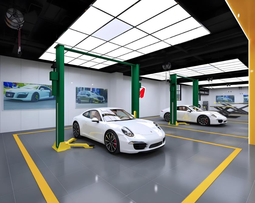 汽車(chē)維修店裝修效果圖